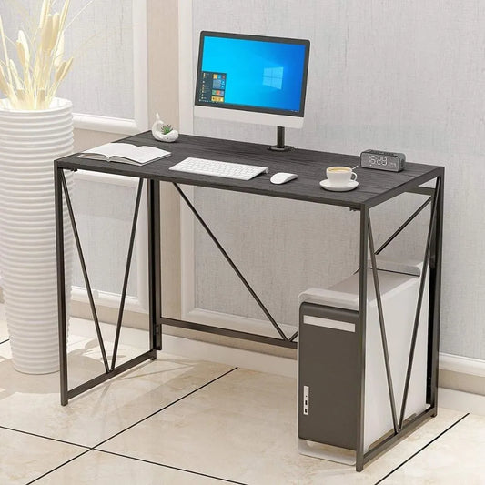 HOME OFFICE COMPUTER DESK EASILY FOLDABLE
