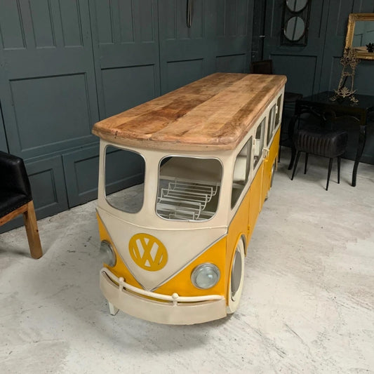 PRITI : Bus Bar Retro Combi Berlin Wood And Metal