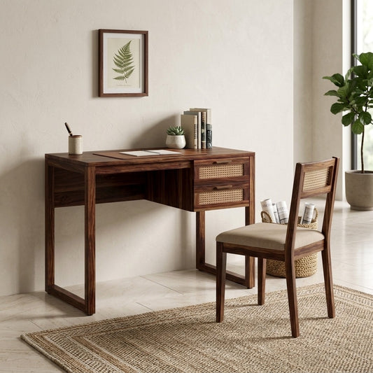PRITI Wooden Study Table for Reading, Writing & Work
