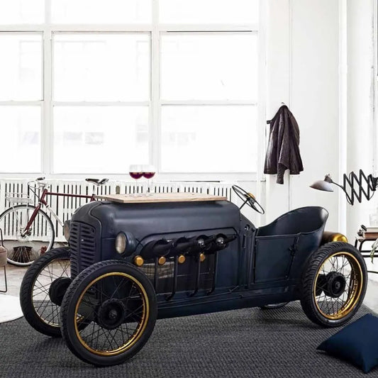 Industrial Car Bar Table