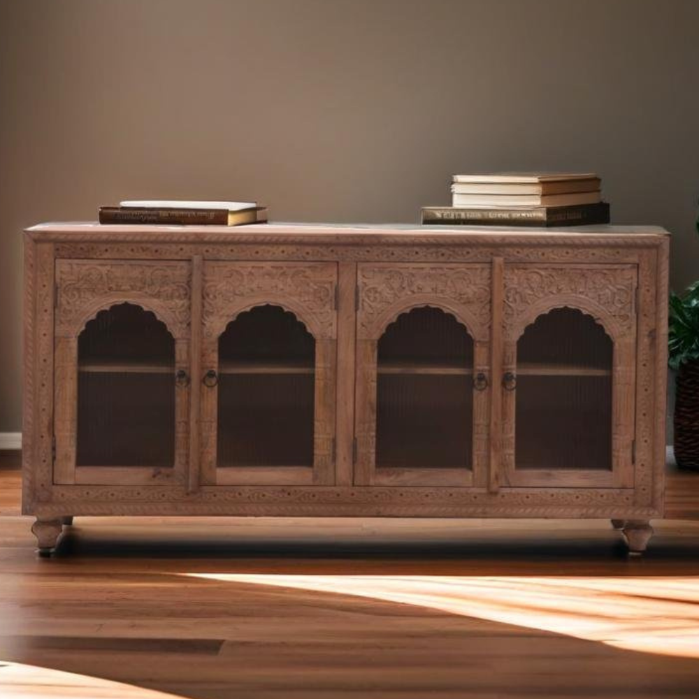 Algiers Wooden Carving Sideboard