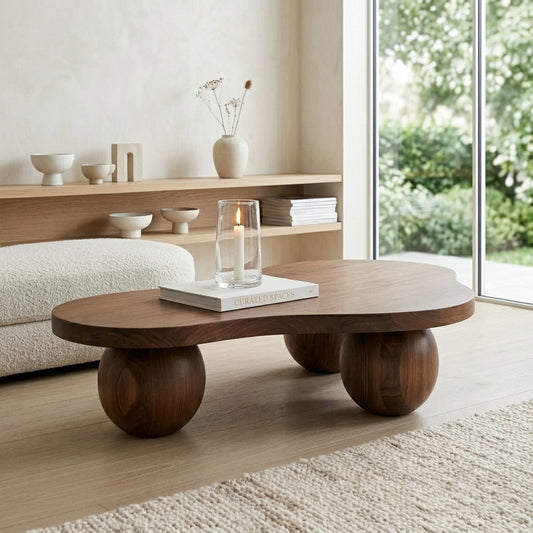 PRITI Solid Wood Coffee Table for Living Room
