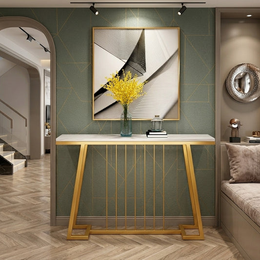 PRITI Metal Console Table