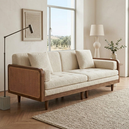 PRITI WOOD Solid Wood Sofa Cum Bed with Trundle