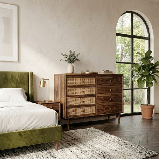 PRITI Solid Sheesham Wood Chest Of Drawers for Living Room | Bedroom