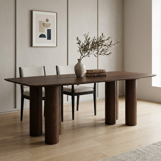 PRITI Plywood 8 Seater Dining Table