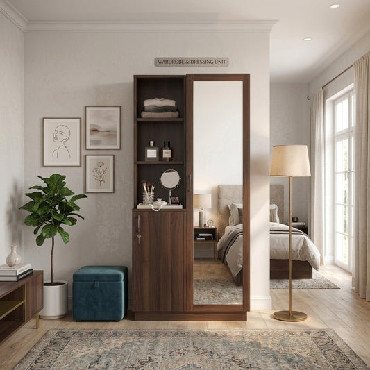 PRITI Sheesham Wood dressing table with storage