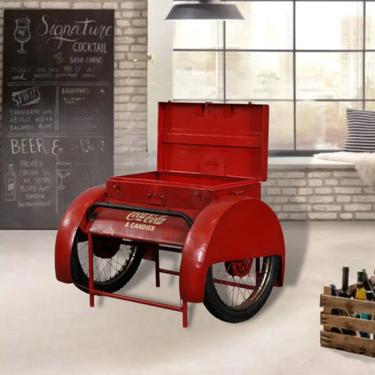 PRITI : Vintage Industrial Style Coca Cola Trailer