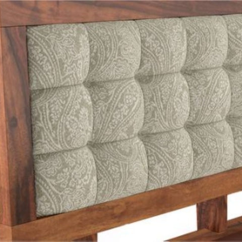 PRITI : Bobigny Solid Wood King Bed