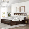 Priti : Diamond Empire Solid Wood Storage Platform Captains Bed
