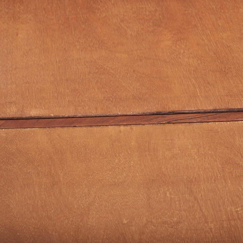 PRITI Cane Connection Wooden Queen Bed - Brown