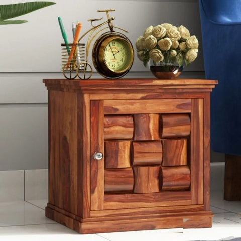 Dijon Solid Wood Bedside Table