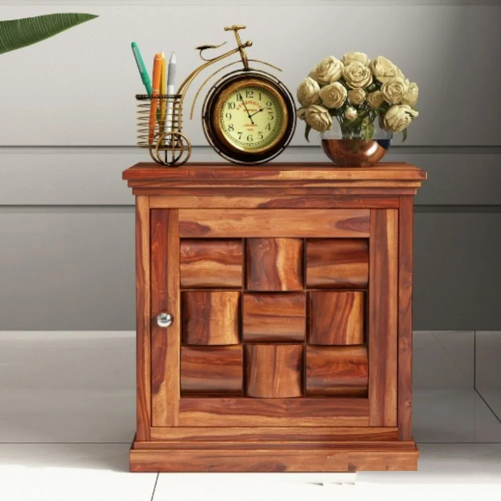 Dijon Solid Wood Bedside Table
