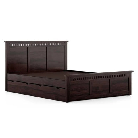 Toulon Wooden King Size Drawer Storage Bed