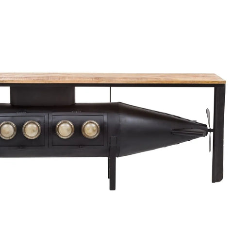 Submarine Washbasin | Recycled Furniture For Bar | Antique Furniture