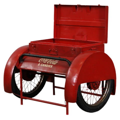 PRITI : Vintage Industrial Style Coca Cola Trailer