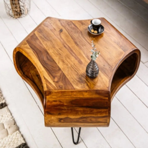 Retro Sturdy Wooden Coffee Table