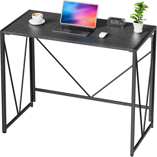 HOME OFFICE COMPUTER DESK EASILY FOLDABLE