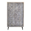 Rico Grey Wash Carved Cabinet