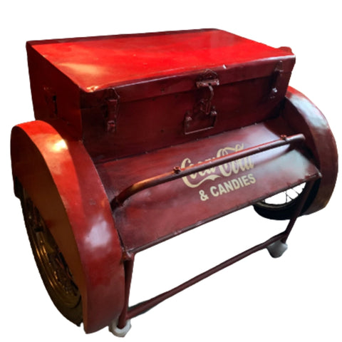 PRITI : Vintage Industrial Style Coca Cola Trailer