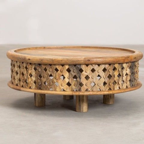 Riyadh Solid Wood Coffee Table