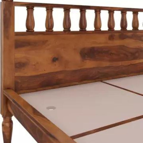 PRITI : Talence Sheesham Wood King Bed