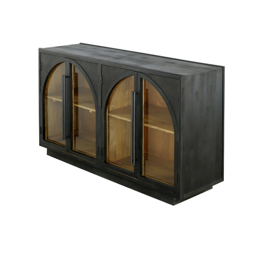 Durban Wooden 4 Door Sideboard
