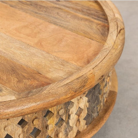 Riyadh Solid Wood Coffee Table