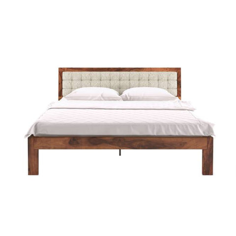 PRITI : Bobigny Solid Wood King Bed