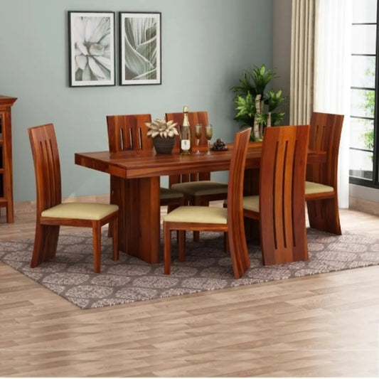 PRITI :Classic Wertex 6 Seater Dining Set