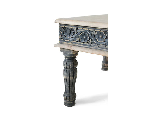 Solid Mango Wood Coffee Table -18