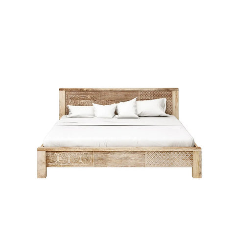 Priti Wooden Bed Puro -180x200cm