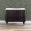 Carlyle Black Gold 3 Drawer Chest