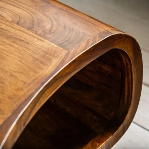 Retro Sturdy Wooden Coffee Table