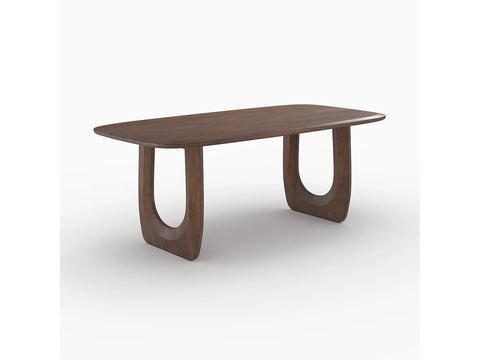 Maya Mango Wood Rectangular Dining Table-21