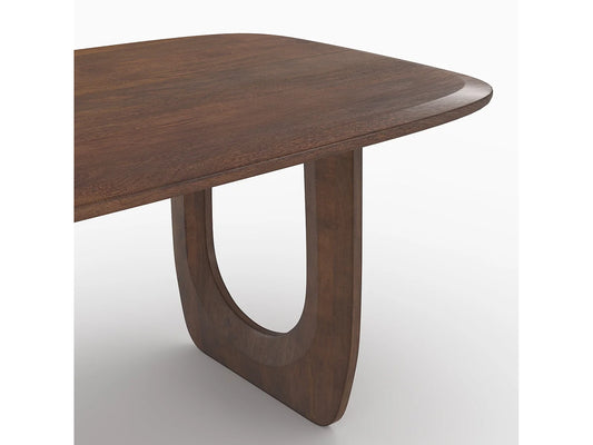 Maya Mango Wood Rectangular Dining Table-21
