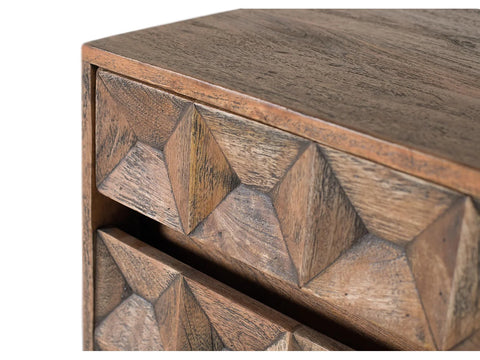 Solid Mango Wood Credenza-14