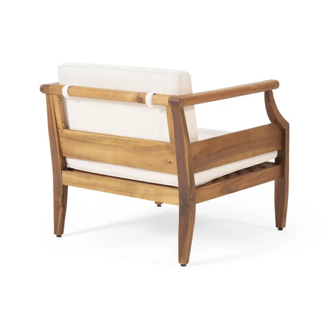 PRITI Solid Wood Sofa Set With Coffee Table For living room