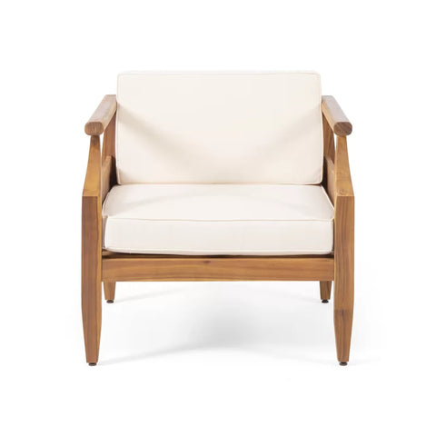 PRITI Solid Wood Sofa Set With Coffee Table For living room