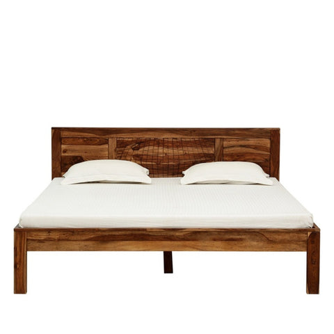 PRITI : Lyon Solid Wood King Size Bed