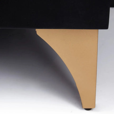 Golden Sunset 4 Door Wooden Sideboard