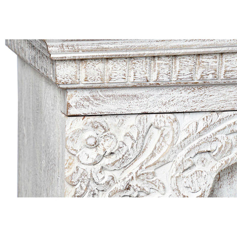 Precision Carved White Sideboard