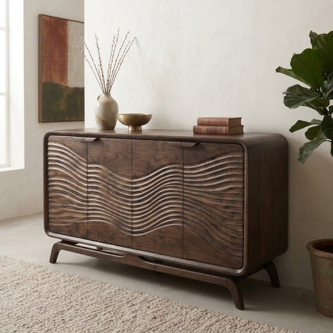 Buy Sheesham Wood Sideboard | PRITI Storage Cabinet