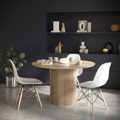 Priti Cylinder Round Dining Table