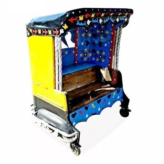 Priti Jodhpur Auto Taxi Upcycled Bench Sofa