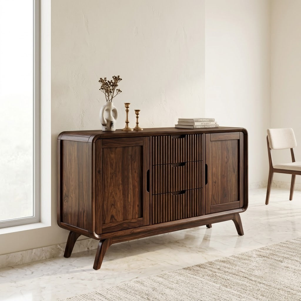 Living Room Cabinet in Sheesham Wood – PRITI Brand