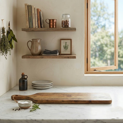 Mango Wood Serving Platter 23 x 6 x 0.5 Inch | PRITI Home