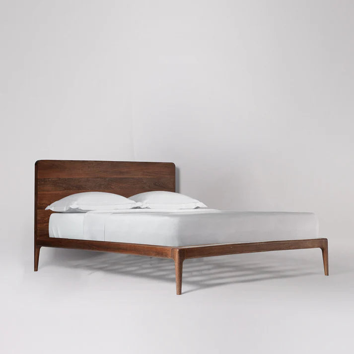 PRITI Solidwood & Cane Bed