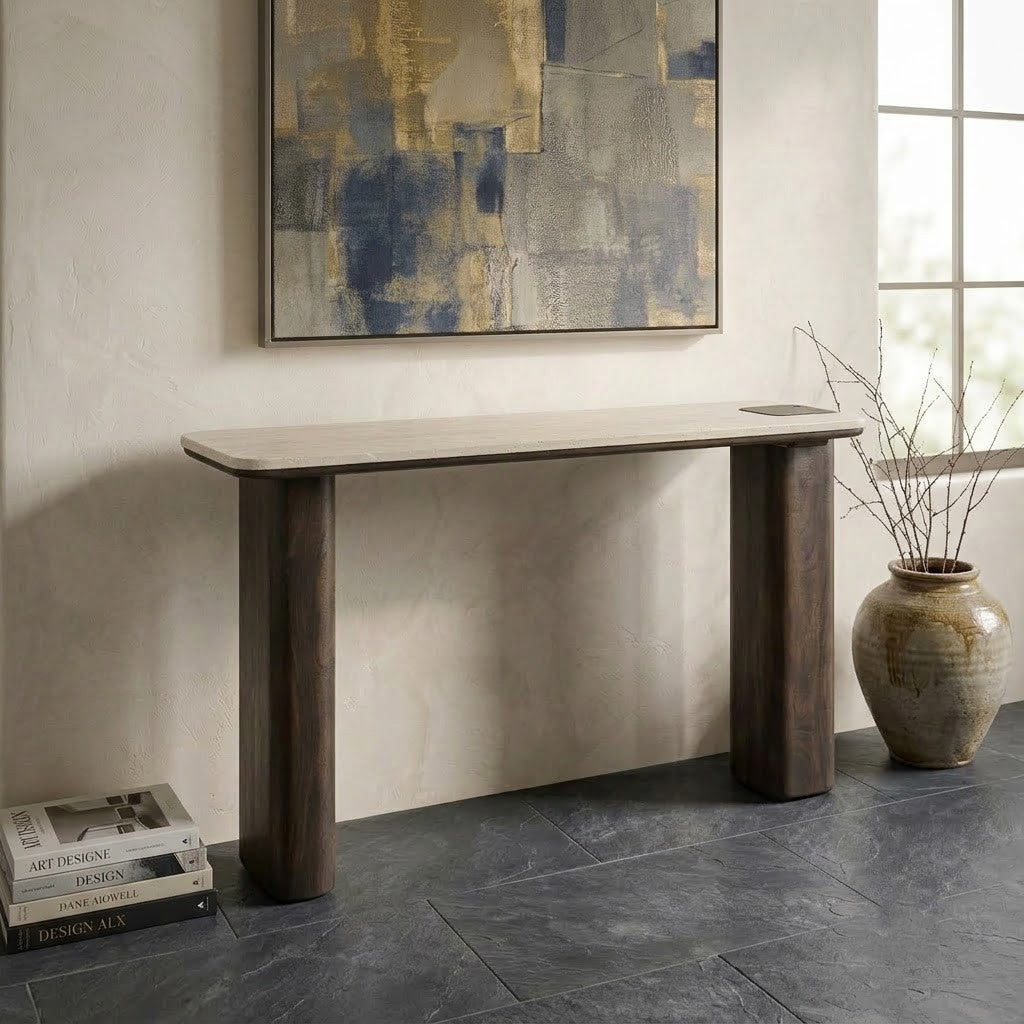 PRITI 140 cm console table for living room
