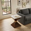 PRITI Breccia Brown Side Table